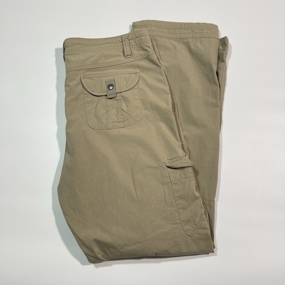KÜHL Women's Outdoor Utility Pants Size 14 Regular Tan Stretch Hiking